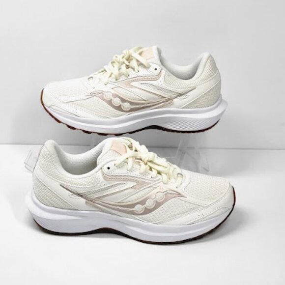 SAUCONY WOMEN'S cohesion 17 perl ivory running shoes Size 8.5  NEW - Picture 3 of 9